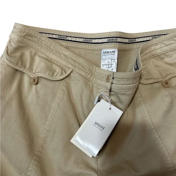 NWT Armani Low Rise 90s Flare Baggy Wide Leg Street Pant Jeans - Picture 6 of 6